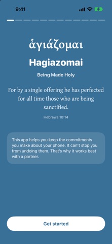 Hagiazomai: Being Made Holy screenshot 6