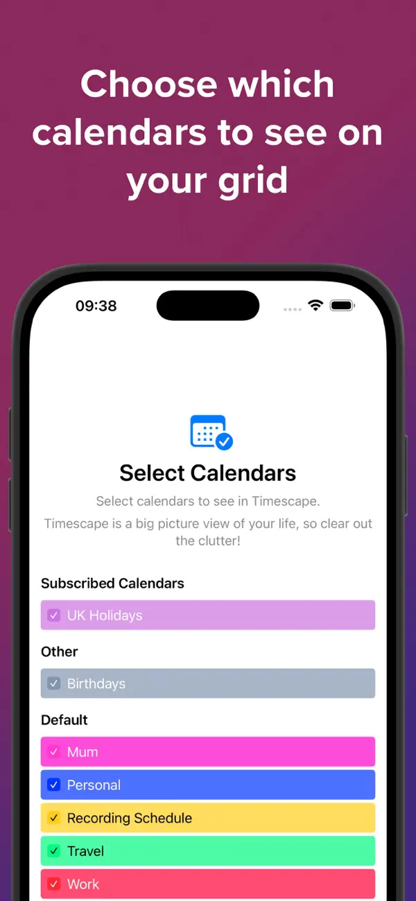 Timescape: Year Planner Screenshot 2