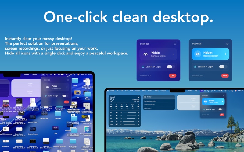 Deskhide screenshot
