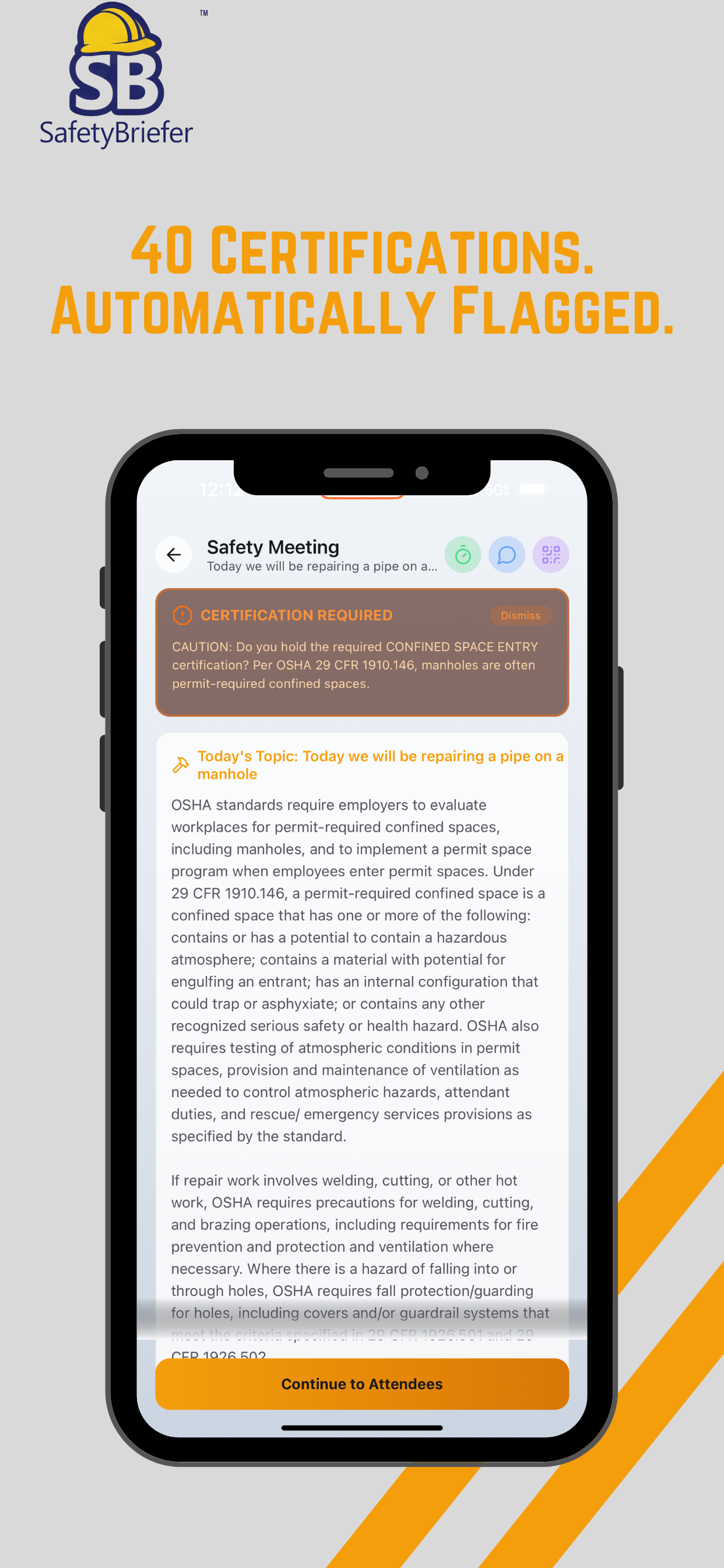 SafetyBriefer screenshot 9