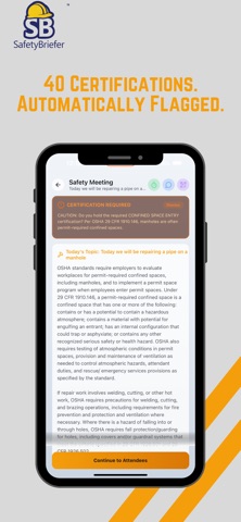 SafetyBriefer Screenshot 9 of 9