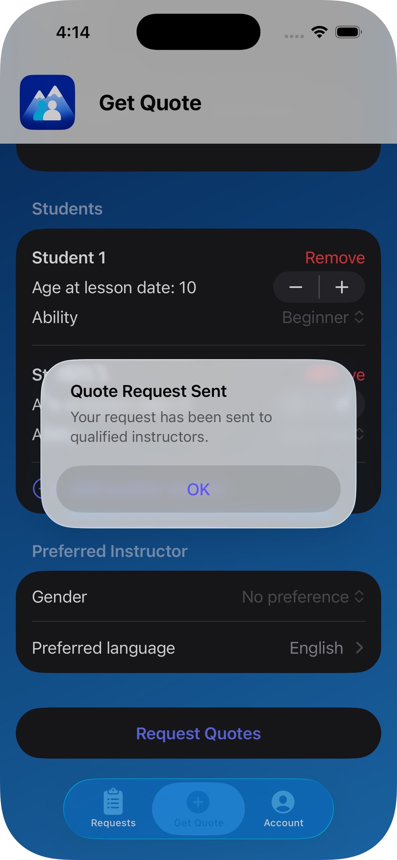 Screenshot 4 of ProMatch Lessons