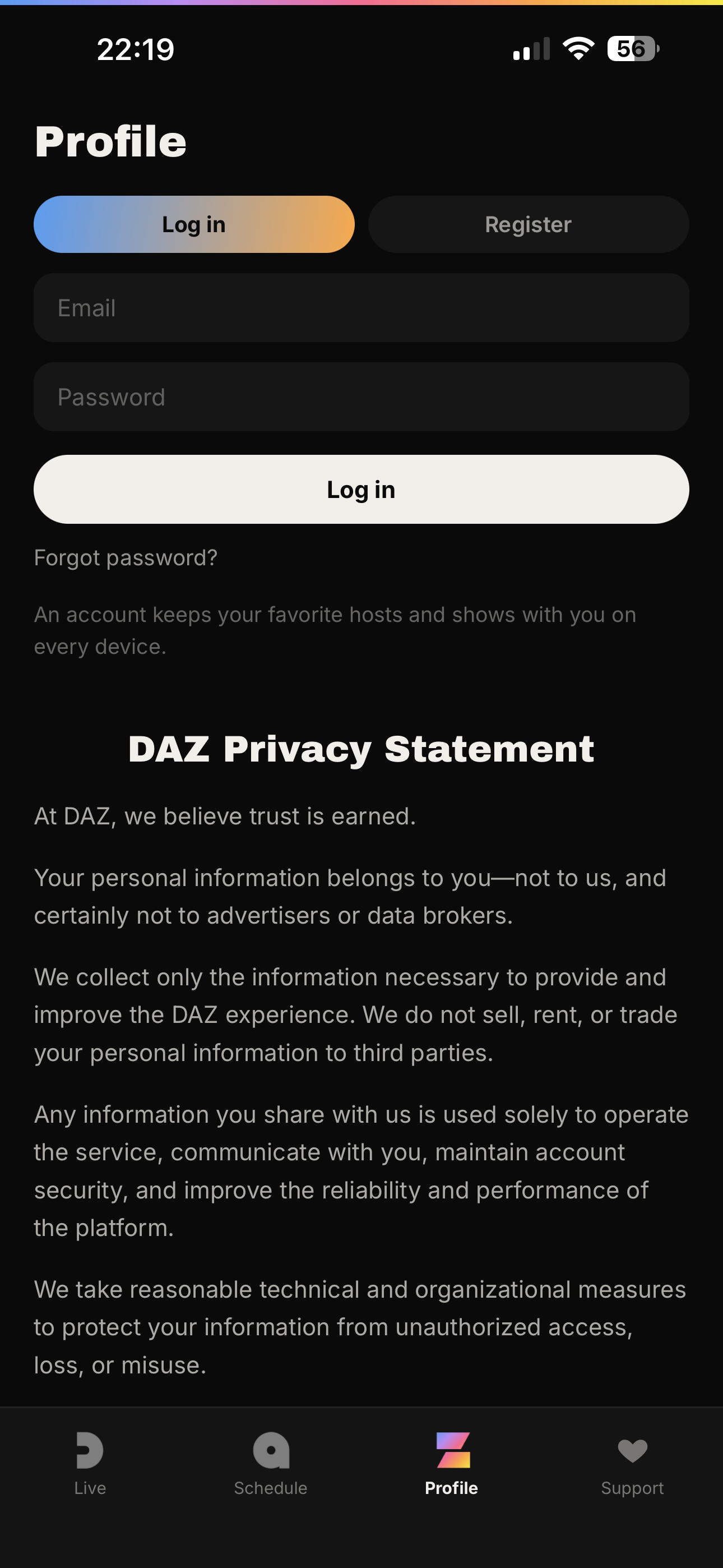 DAZ Radio screenshot 5