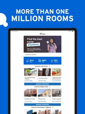 Panda Student Accommodation iPad screenshot