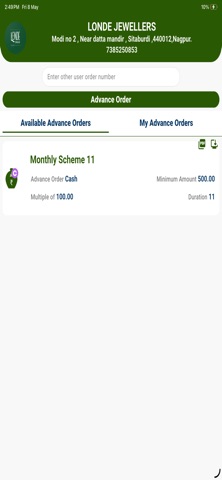 LONDE JEWELLERS PVT LTD screenshot
