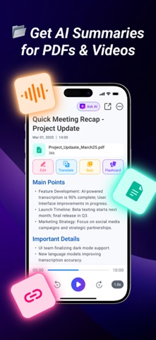 AI Note Taker ~ Record Notes Screenshot 4 of 5