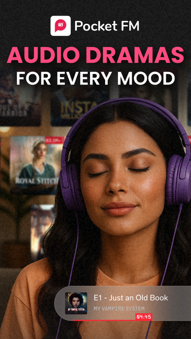 Pocket FM: Audio Dramas app screenshot