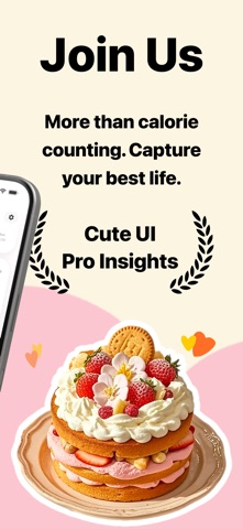 Eatmoji: Cute Calorie Tracker iPhone screenshot