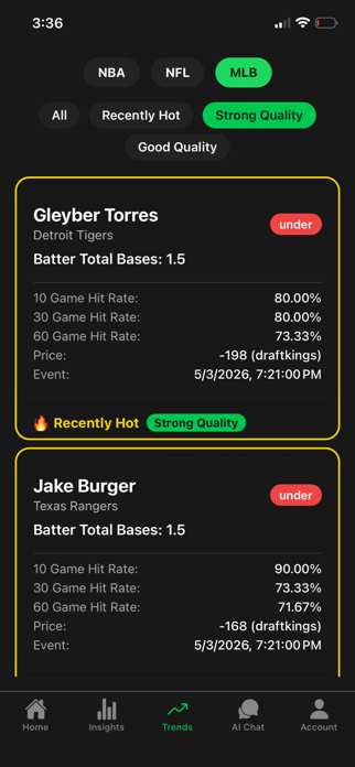 BettorIndex Screenshot 2 of 2