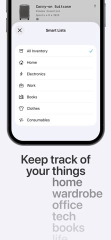 Things: Personal Inventory Screenshot 2 of 5