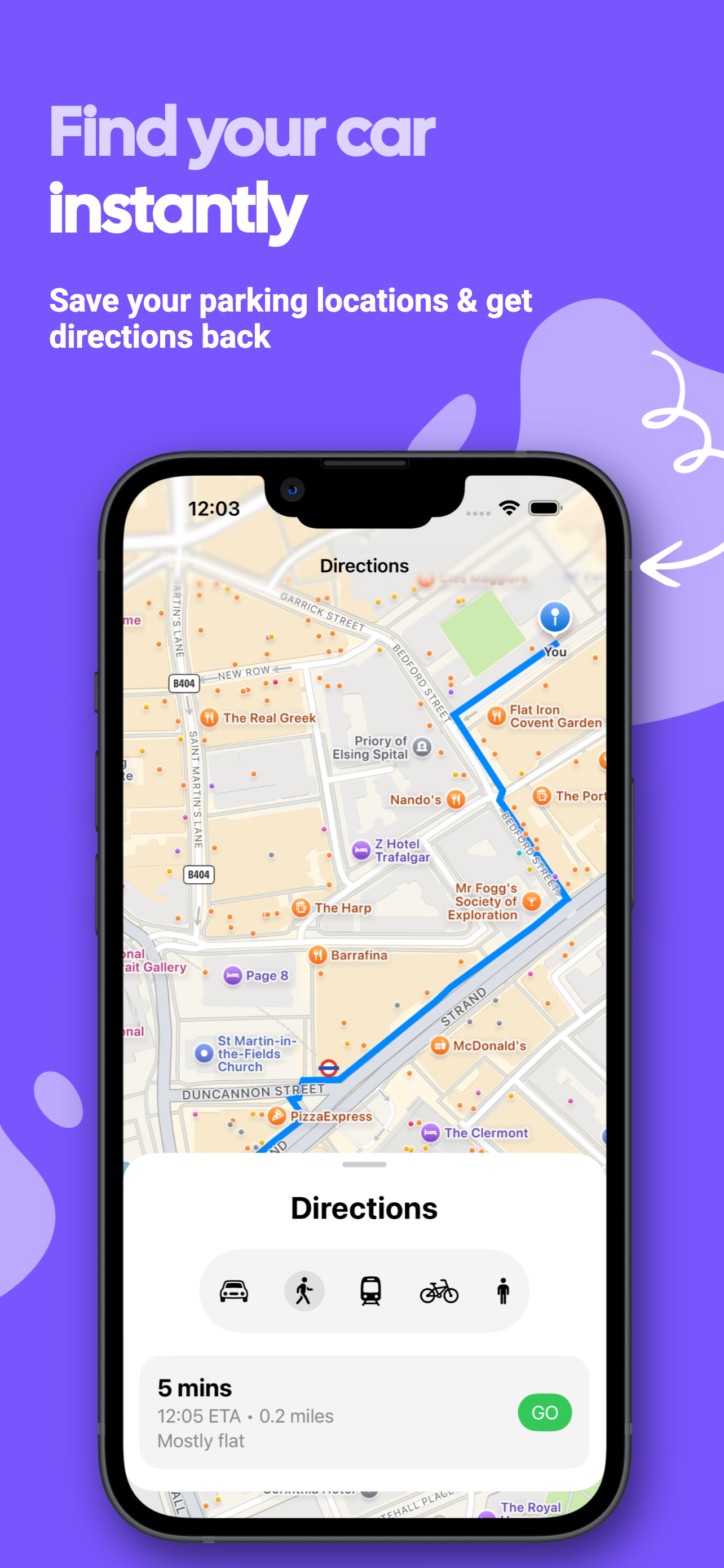 ParkedTimer screenshot 2