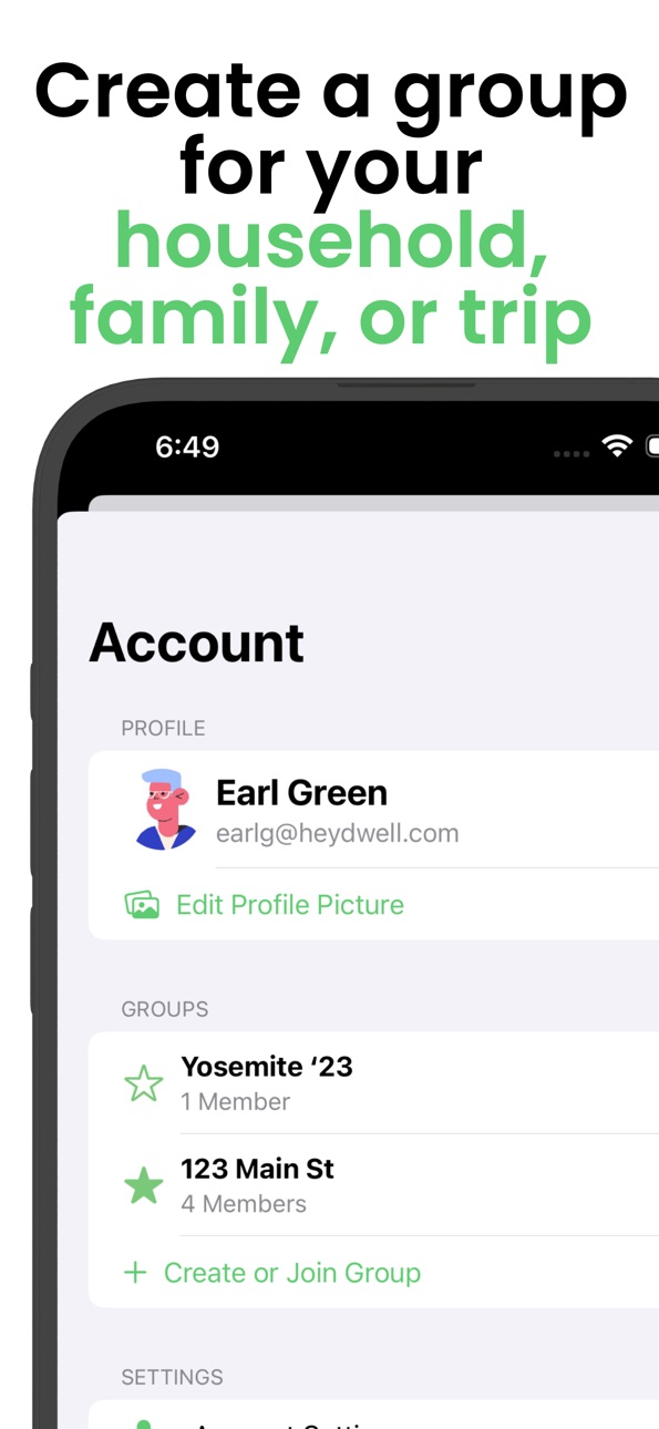 iPhone screenshot