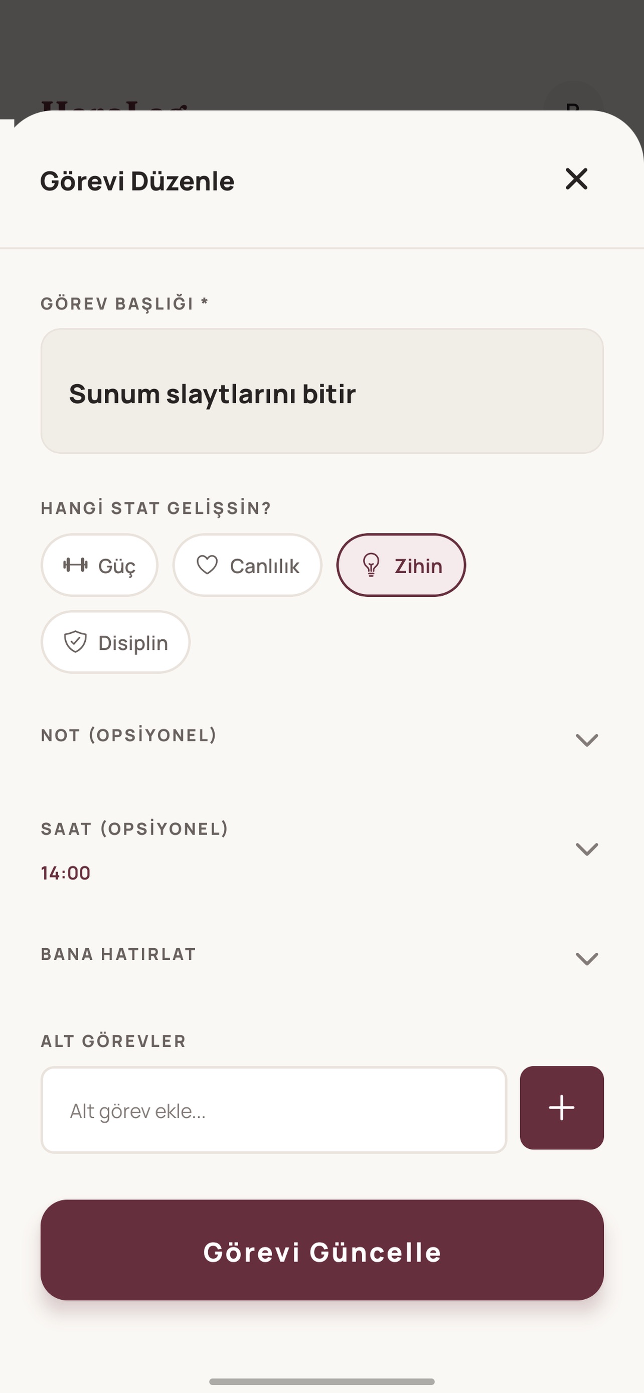 Screenshot 2 of HeroLog: Görev Günlüğü