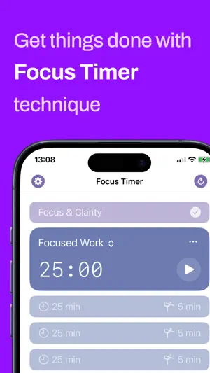 Focus Timer: Pomodoro Study screenshot 3