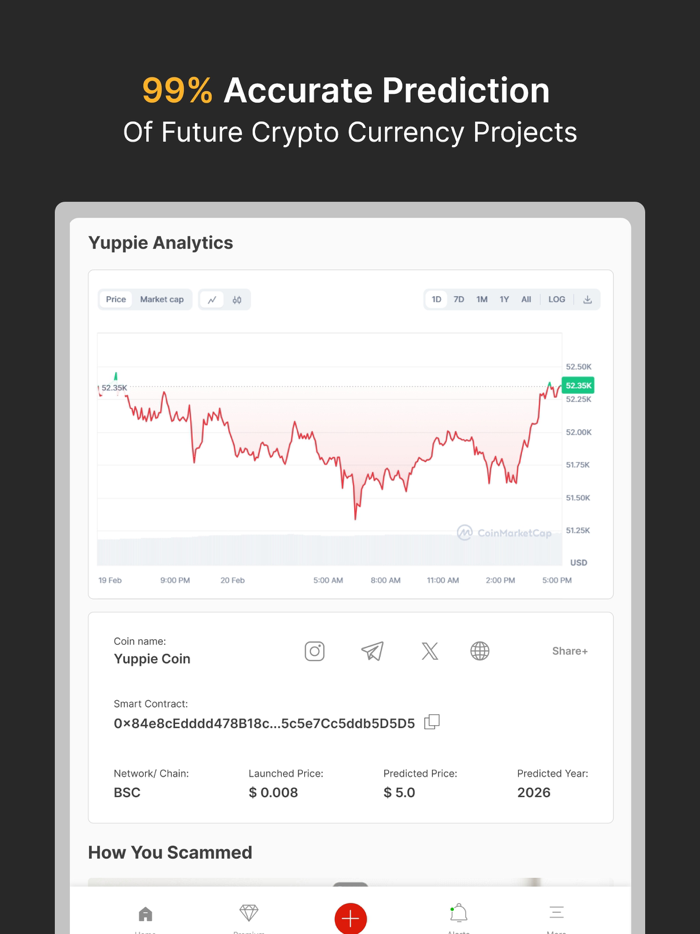 Crypto and Coin Scanner App