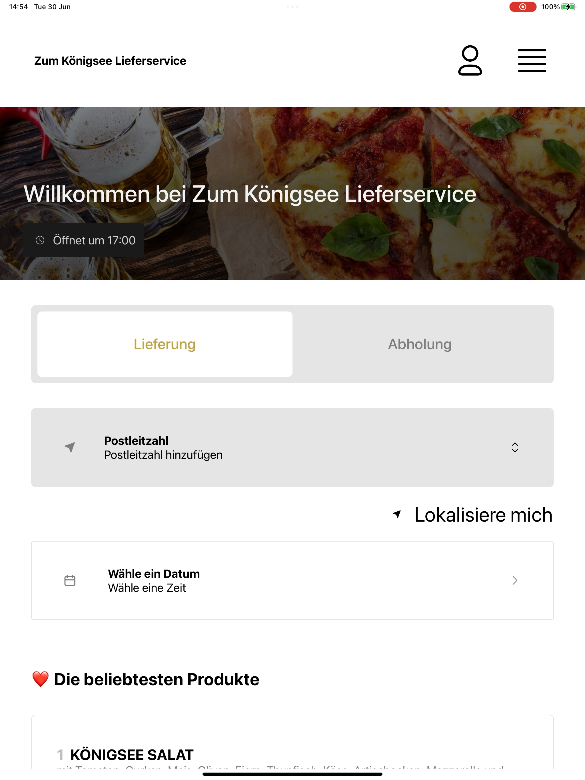 Zum Königsee Lieferservice screenshot 10