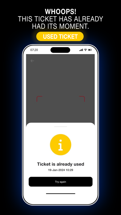 Stimull Ticket Scanner Screenshot