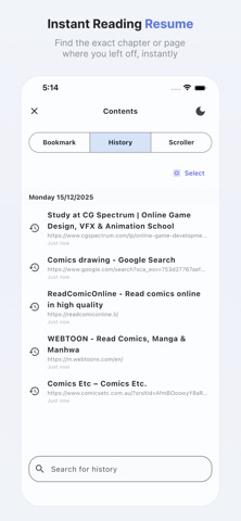Sola: Comic Novel Browser Screenshot 4 of 8