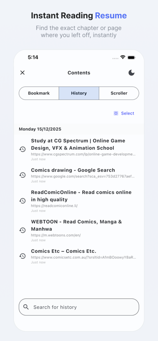 Sola: Comic Novel Browser Screenshot 4 of 8