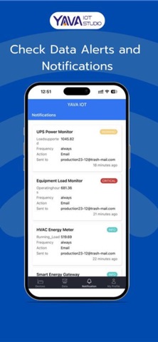 Yava IoT screenshot