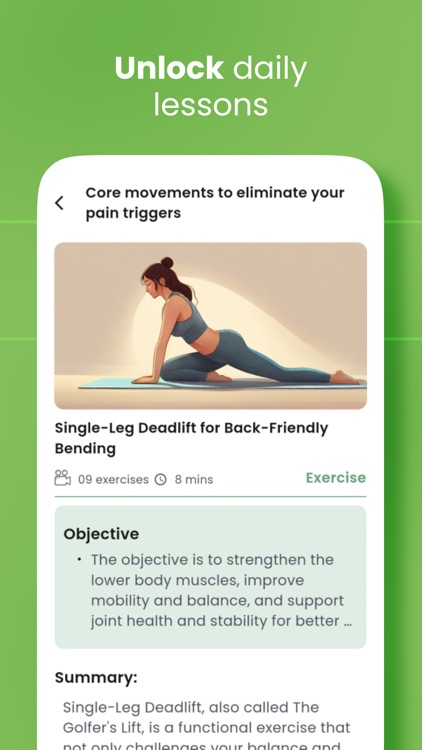 Healactively back health coach screenshot-3