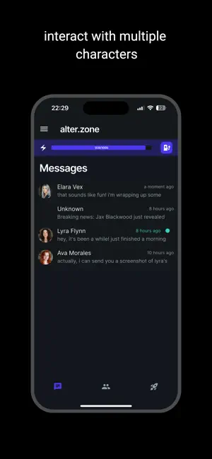 alter.zone: ai roleplay social screenshot 4