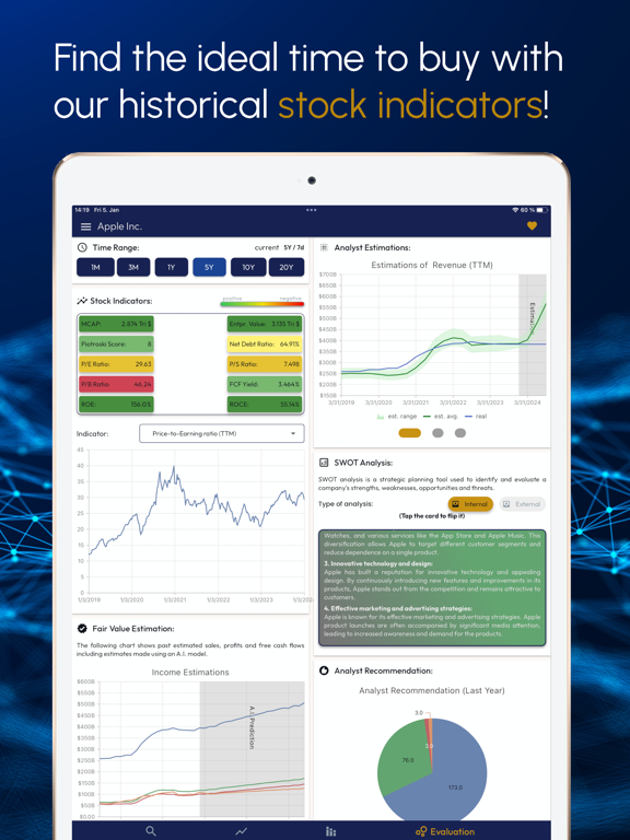 AI Stocks Tool - smartdeer.org iPad screenshot 8 - Finance app