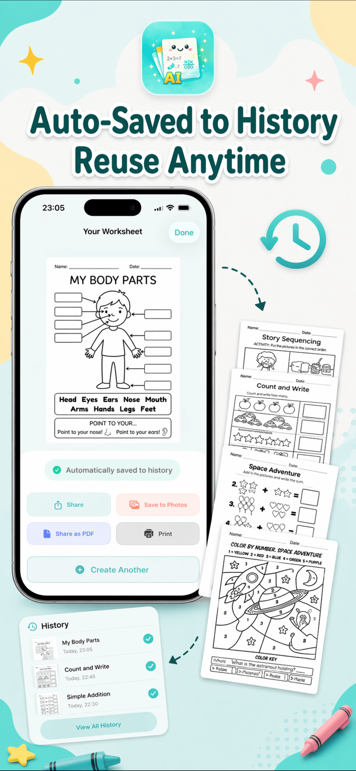 Education AI: WorkSheets Maker screenshot 5