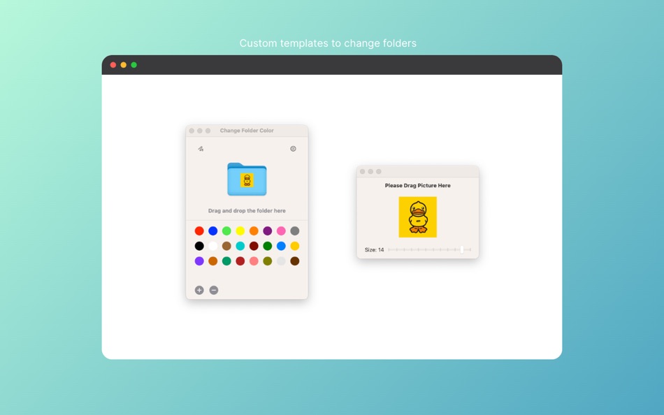 #4. Color Folder Pro - Folder Tint (macOS) بواسطة: 迪飞 施
