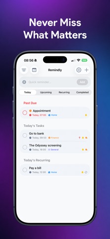 Remindly: Reminder & To-Do Screenshot 1 of 10