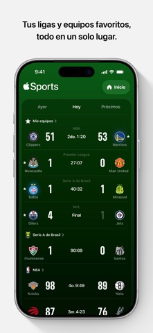 Apple Sports screenshot 2