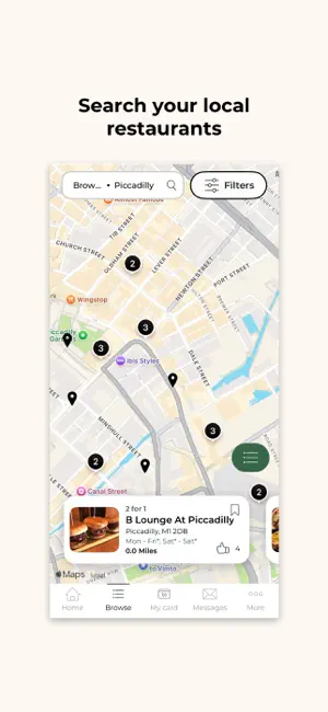 tastecard iPhone screenshot 3
