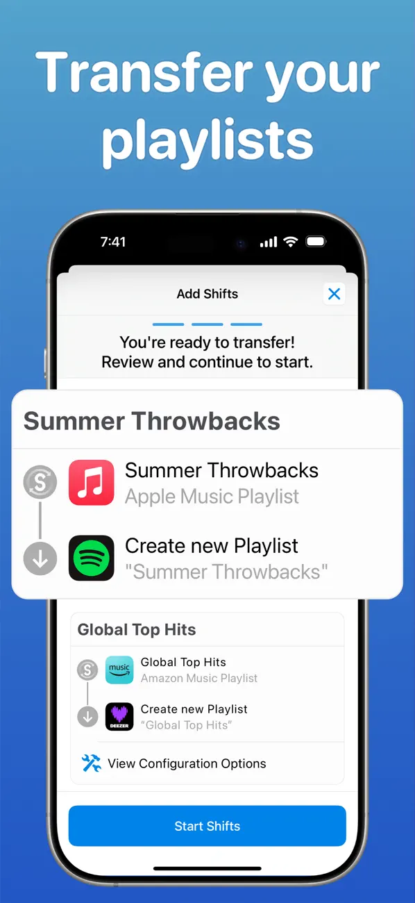 Screenshot #1 pour SongShift