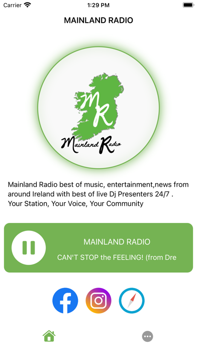 Mainland Radio Screenshot