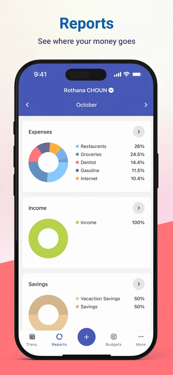 Screenshot #2 pour Spentify: Expense Tracker
