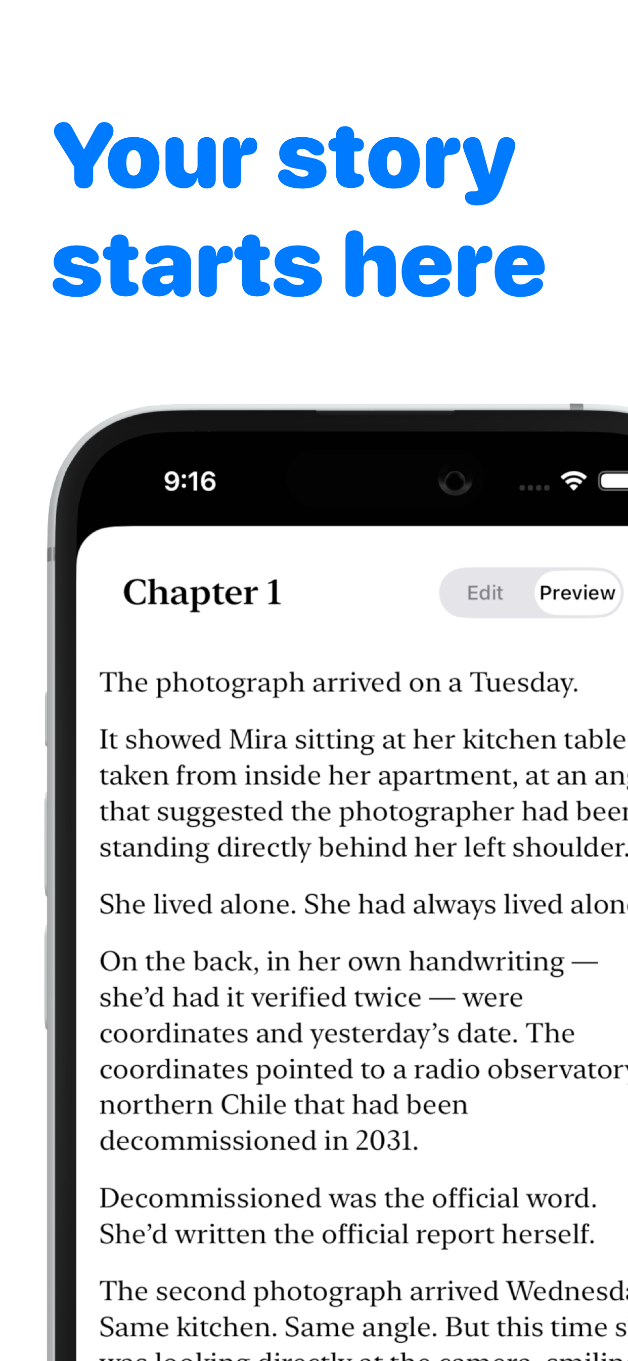 Story Writer: Books & Novels