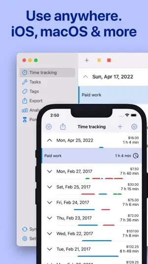 WorkingHours • Time Tracker screenshot 3