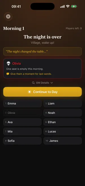 Mafia Nights — Game Master screenshot 4