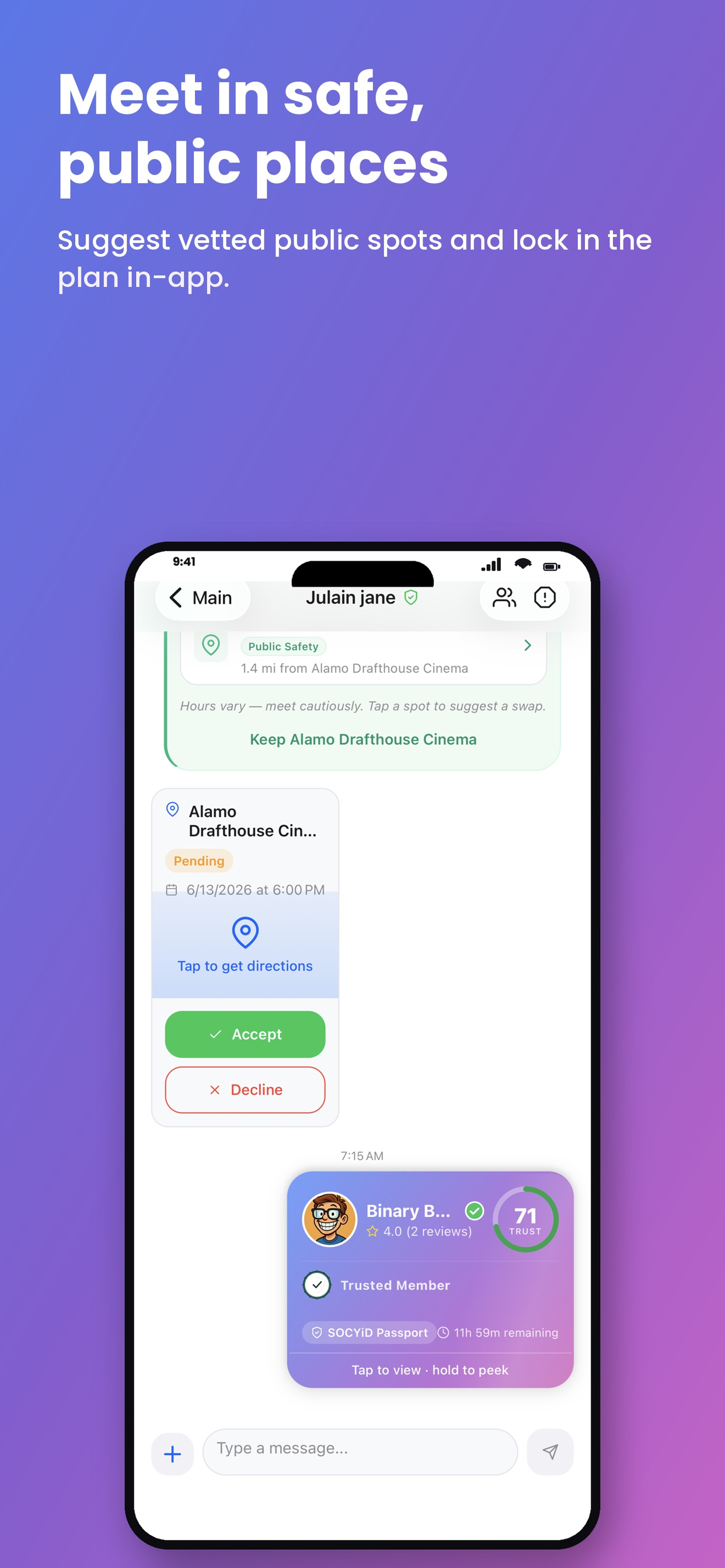 SOCYiD - The Safer Way to Meet screenshot 4