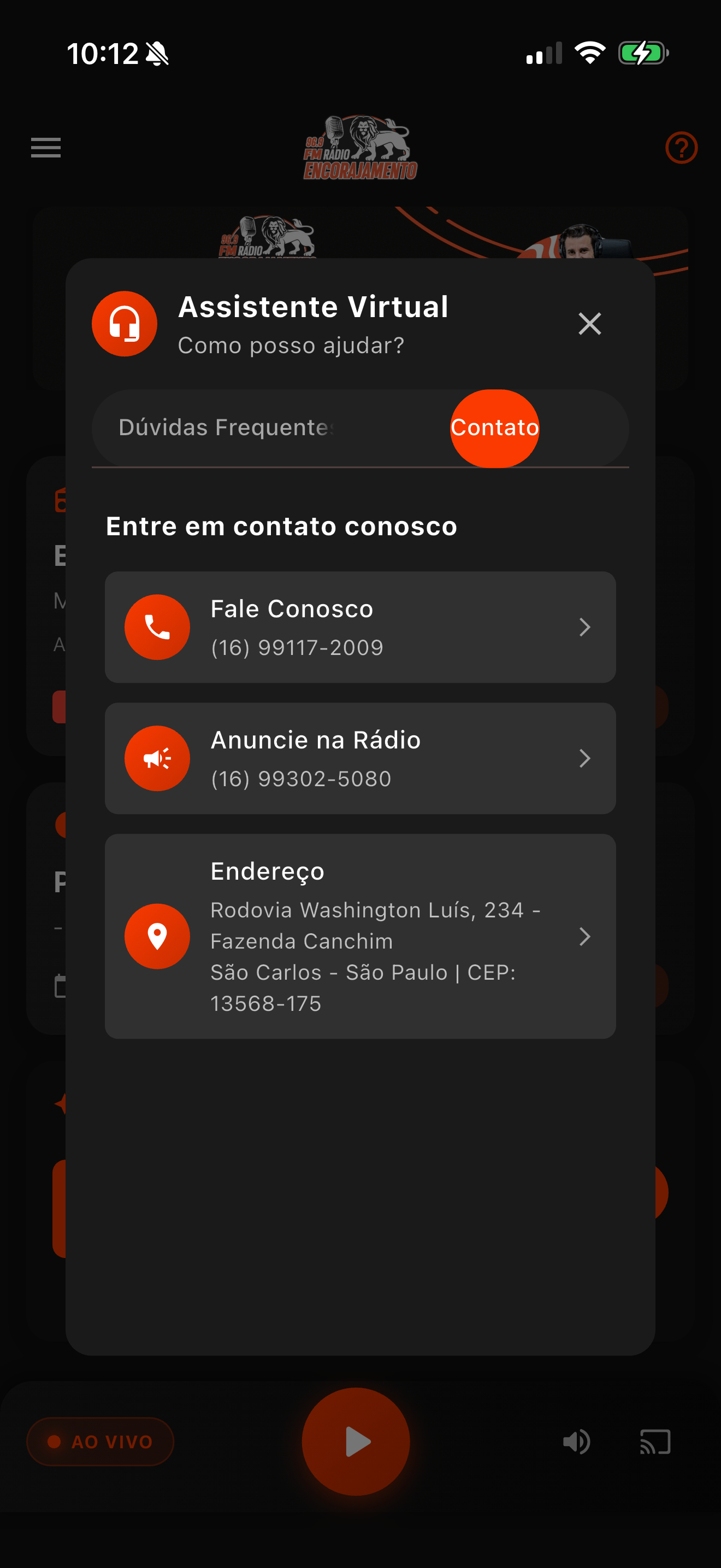 Rádio Encorajamento