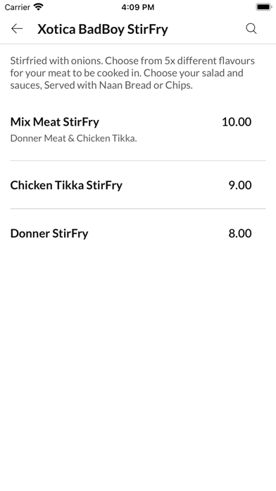 Xotica Badboy Kebabs Northwich Screenshot