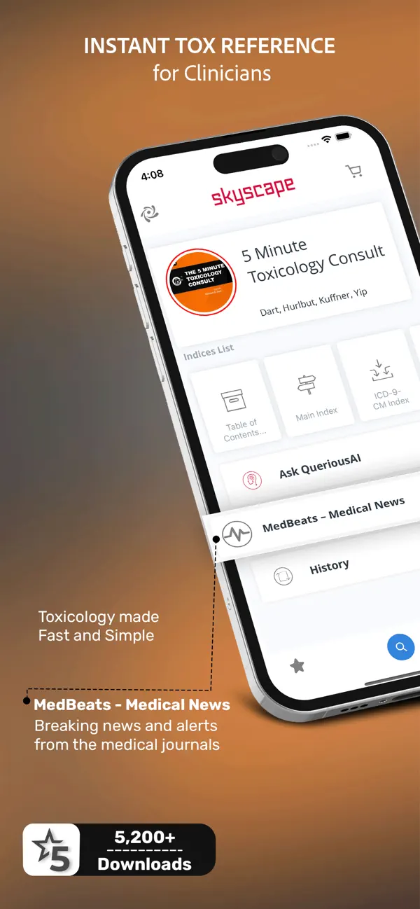 Screenshot #1 pour 5 Minute Toxicology Consult
