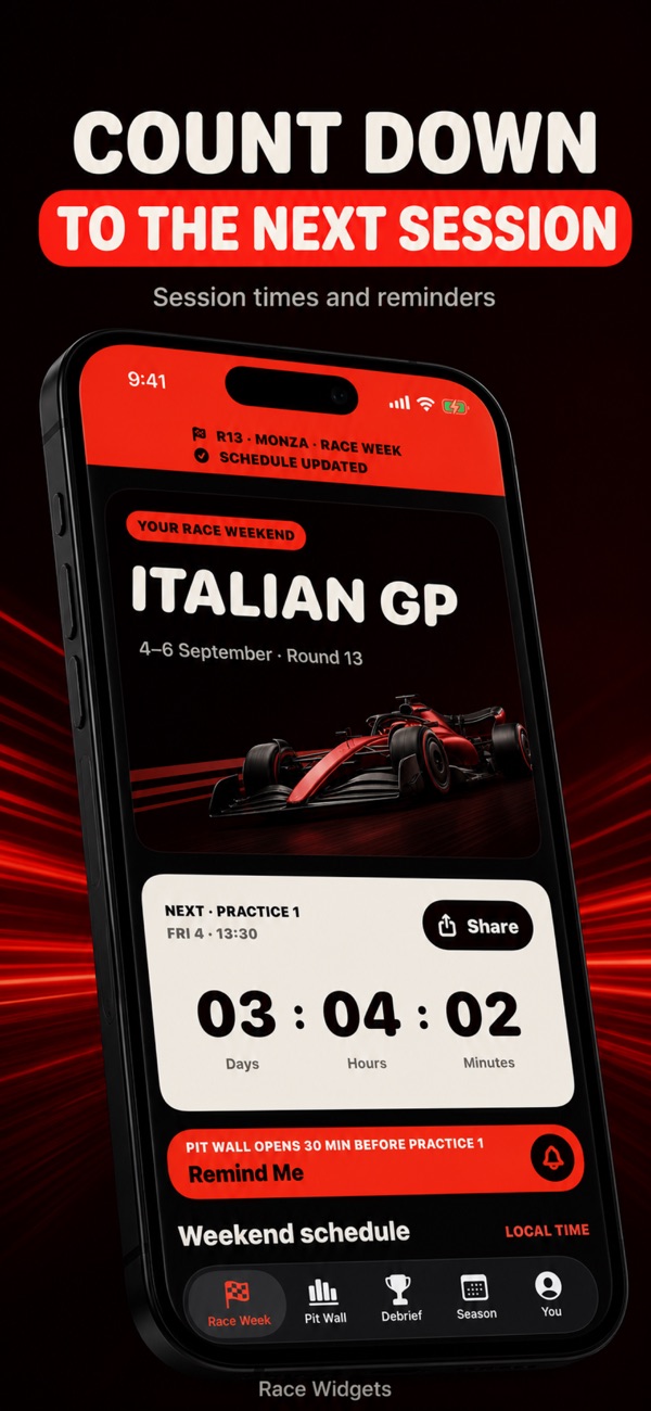F1 Widgets & Stats screenshot 10