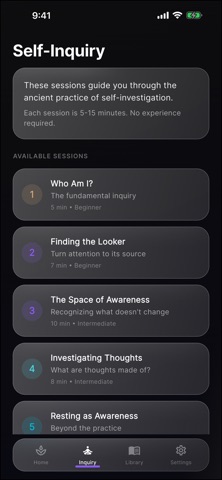 Here Now - Daily Pointings iPhone screenshot