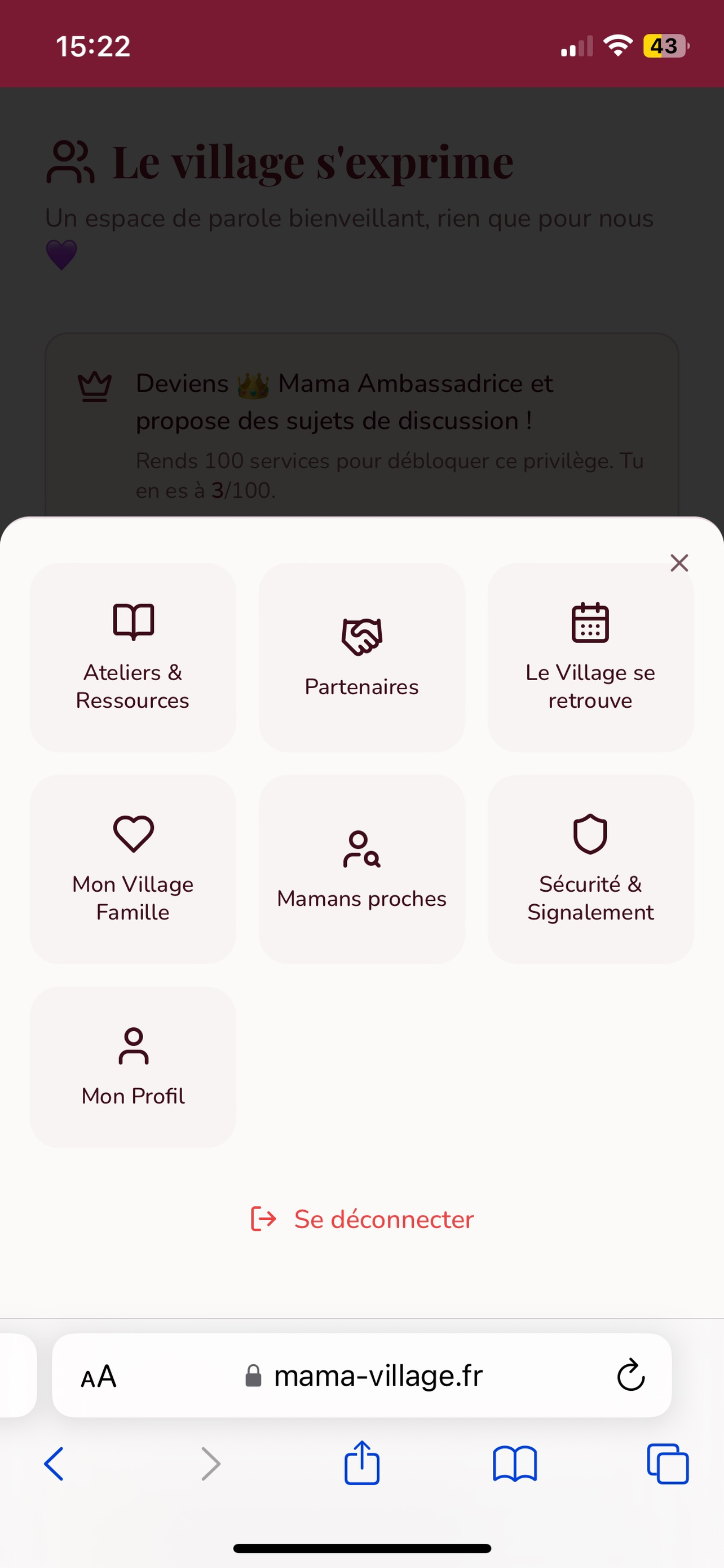 Village des Mamans