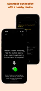Screen Mirroring via Air screenshot #2 for iPhone
