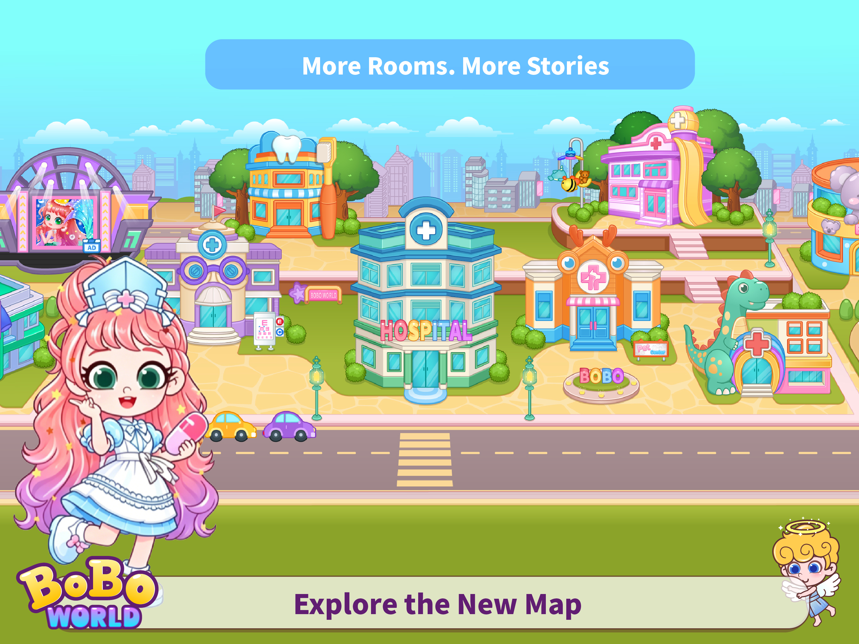 BoBo World: Hospital screenshot 17