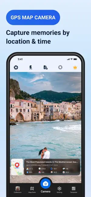 GPS Maps Camera screenshot 1
