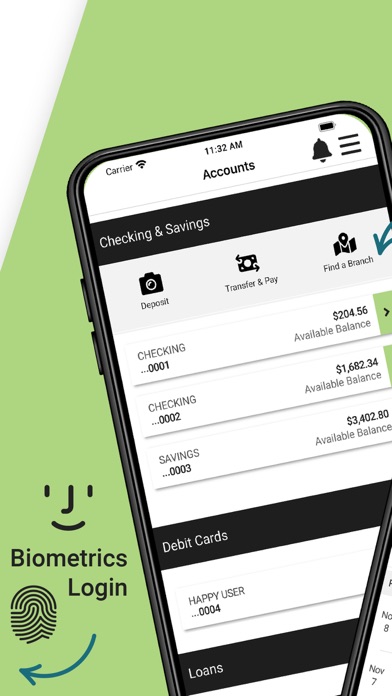 Woodforest Mobile Banking Screenshot 2 of 8