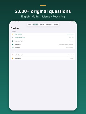 Common Entrance 13+ Prep iPad screenshot